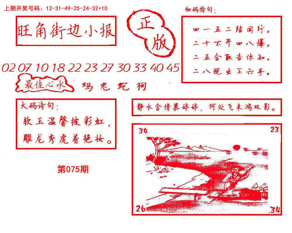 075期旺角街边小报[图]